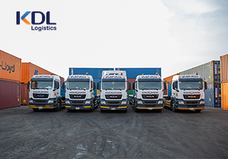 شركة شحن بري مع شركة kdl
